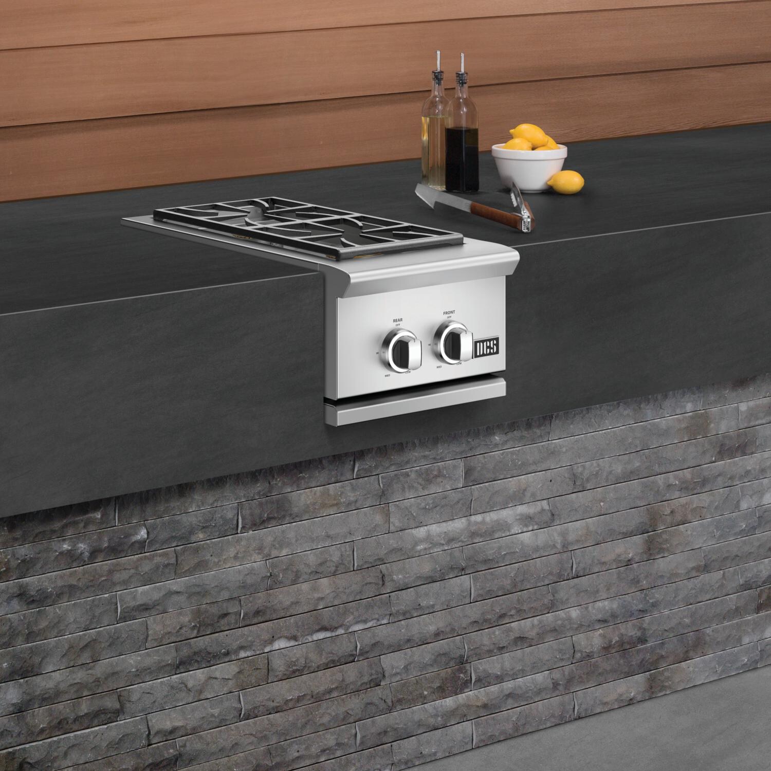 DCS SBE1-142-L Series 9 14-Inch Built-In Propane Double Side Burner - Built-In Example thumbnail