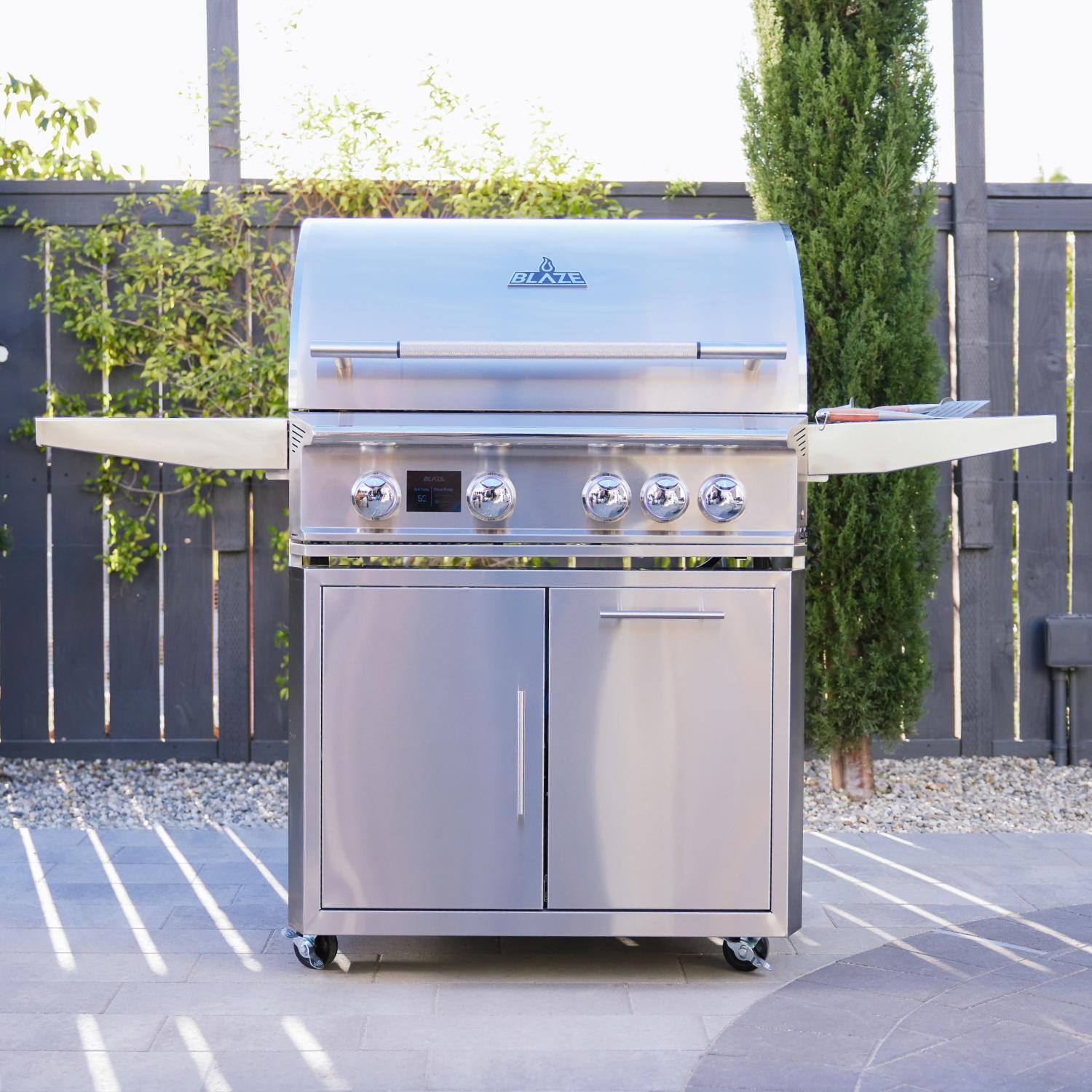 Blaze LTE PRO 32-in 4-Burner Propane Grill w/ Digital Temperature Screen & Rotisserie