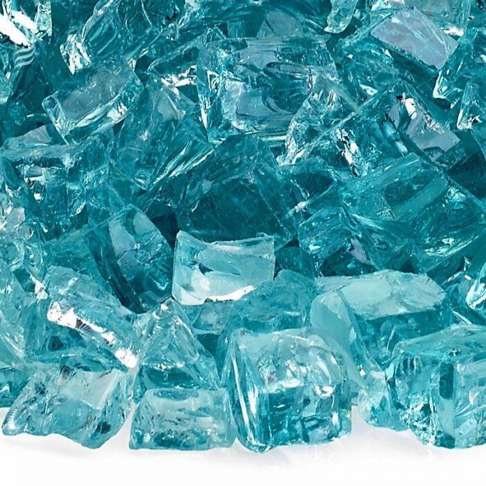 BBQGuys Signature 1/2-in Azuria Fire Glass - 10 Pounds