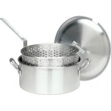 Bayou Classic Fryers With Lid And Basket 14 Quart Aluminum Deep Fryer image