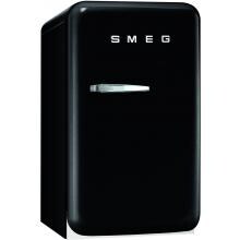 Smeg 1.5 Cu. Ft. Right Hinge Retro Style Compact Refrigerator - Black - FAB5URNE image