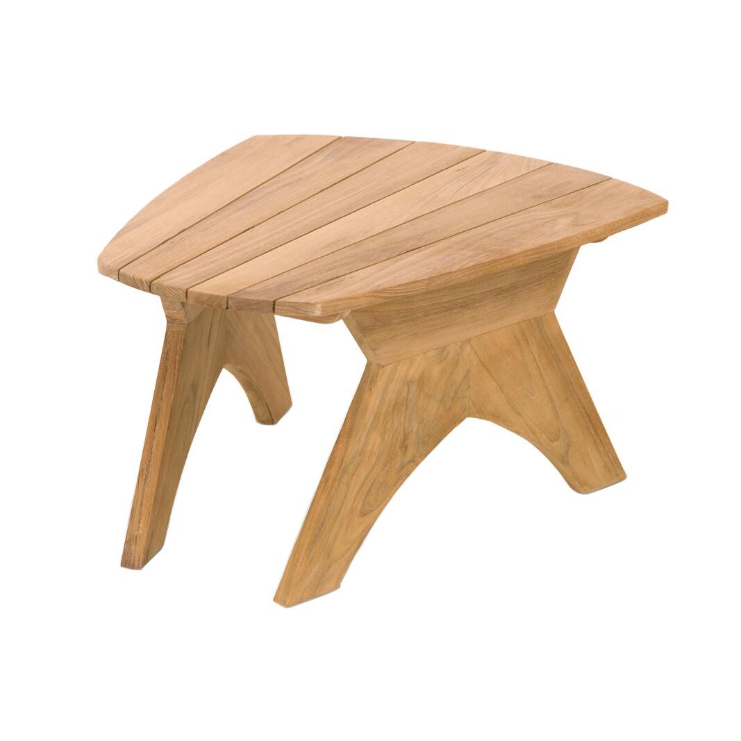 Key Wester 27 1/2 X 23 1/2 Teak Patio End Table By Douglas Nance