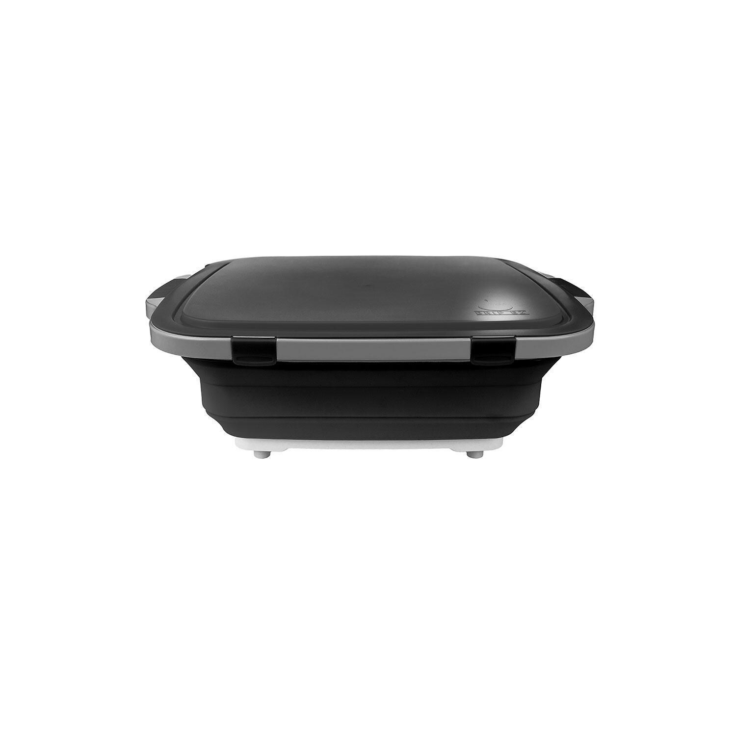 Drip EZ TUBV2-1-BL V2 BBQ Prep Tub - Pit Master Black - Display - White Background thumbnail