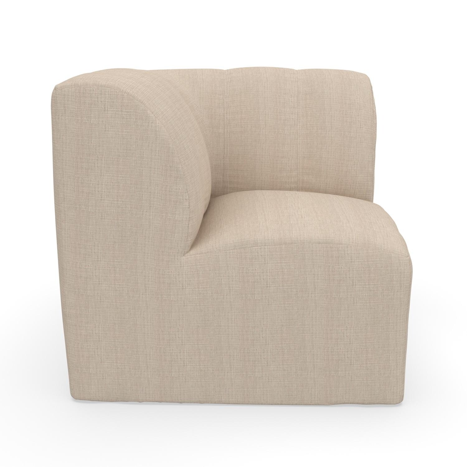 Lakeview NC2001-8PC-EA Pine Valley 8 Pc Recycled Plastic Seating Set in Beige/Echo Ash - Corner 1 - White Background thumbnail