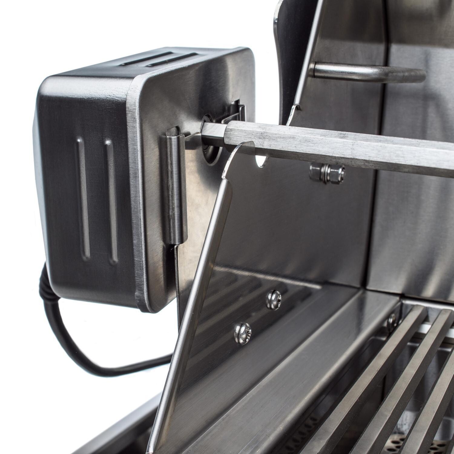 Blaze BLZ-4PRO-LP Professional LUX 44-Inch 4-Burner Built-In Propane Grill With Rear Infrared Burner - Waterproof Rotisserie Motor - Detail
