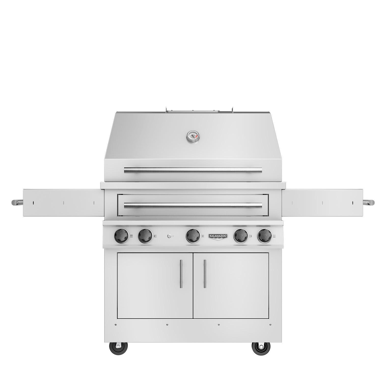 Kalamazoo K750HT Freestanding Hybrid Fire Grill - Bulk Propane - Marine-Grade - White Background thumbnail