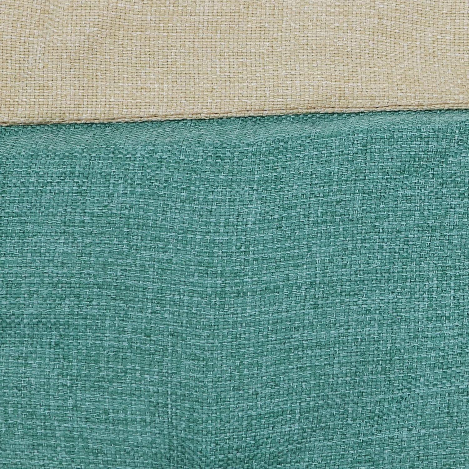 Ultimate Patio Tufted Victorian Hanging Hammock Swing w/ C-Stand - Sea Grass - Fabric Detail thumbnail