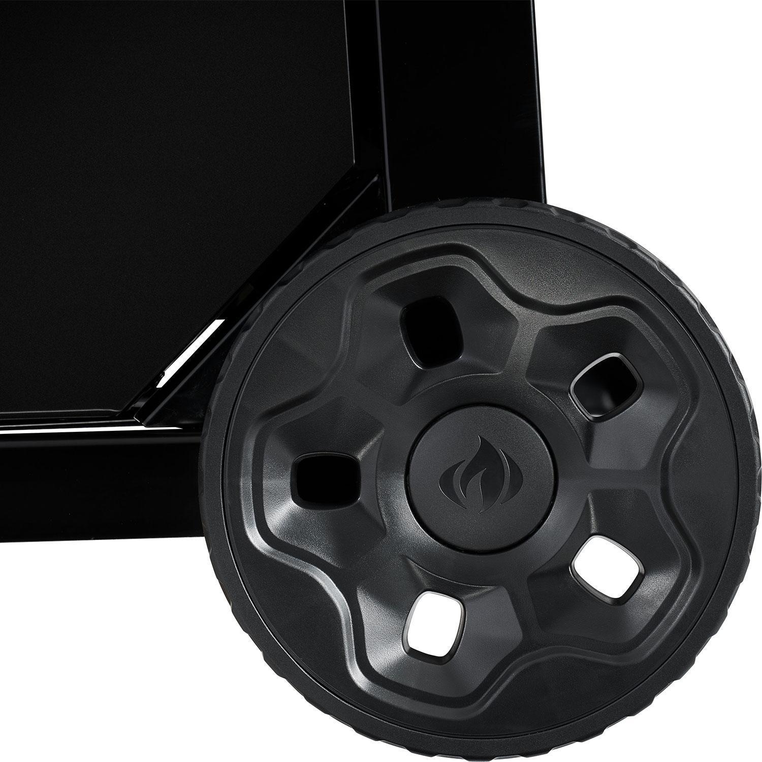 Napoleon F36FTNMK Freestyle 36-in 4 Burner Natural Gas Flat Top Grill w/ Cooktop - Wheel Durability - Detail thumbnail