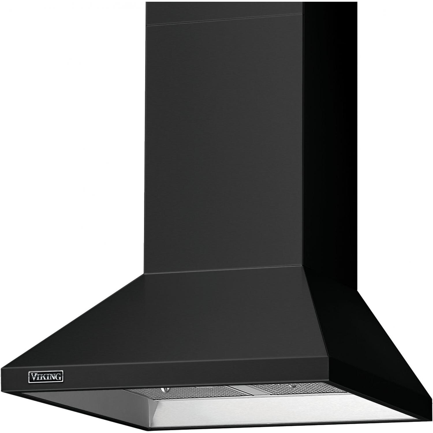 Viking 30-Inch 460 CFM Chimney Wall Hood - Black - RVCH330BK