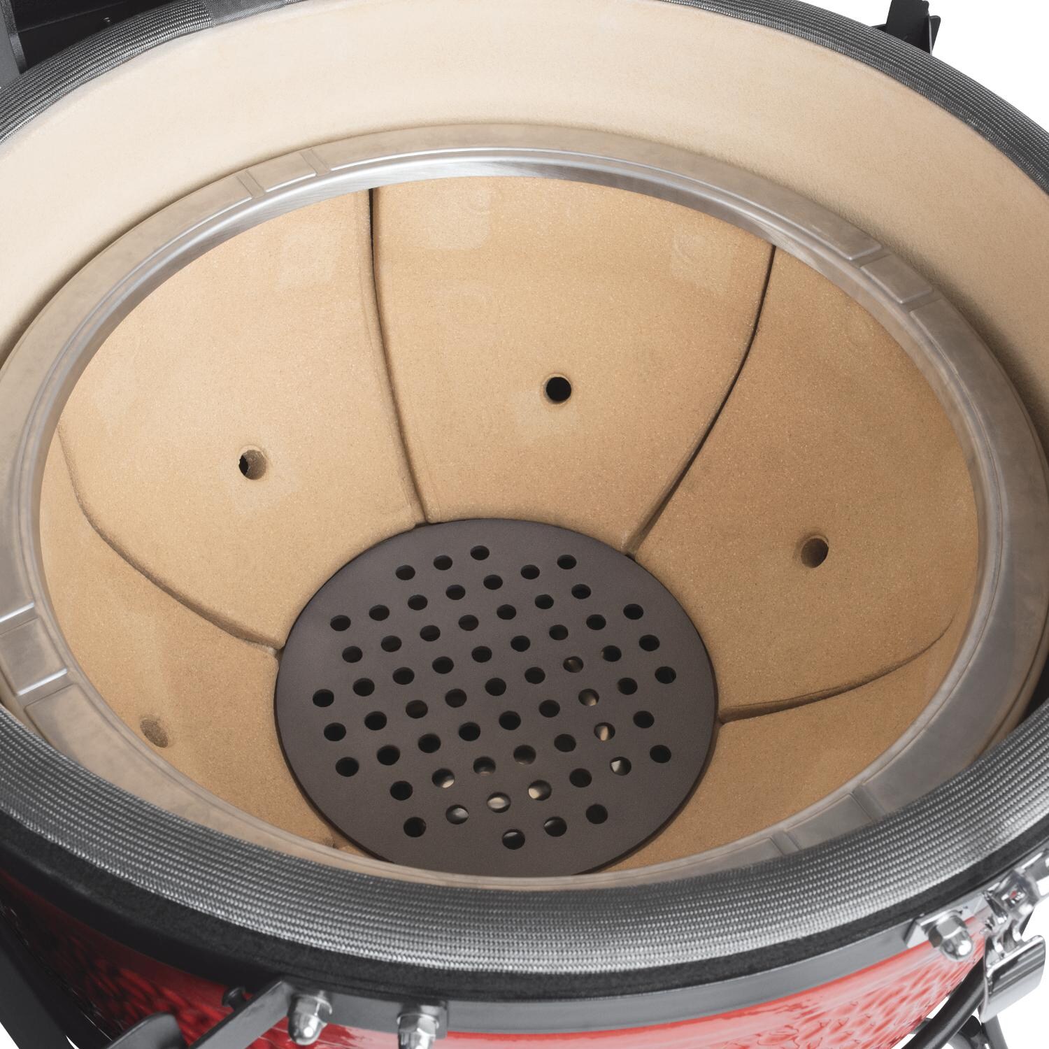 Kamado Joe Classic II 18-Inch Freestanding Ceramic Grill - Advanced Multi-Panel Firebox thumbnail