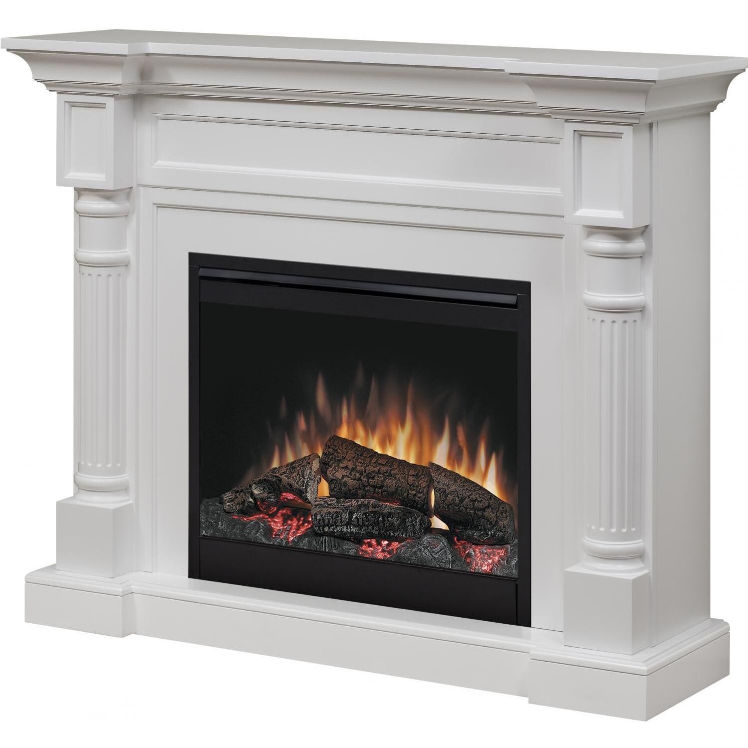 Dimplex - DFP26-1109W - Winston 52-Inch Electric Fireplace - Front View thumbnail
