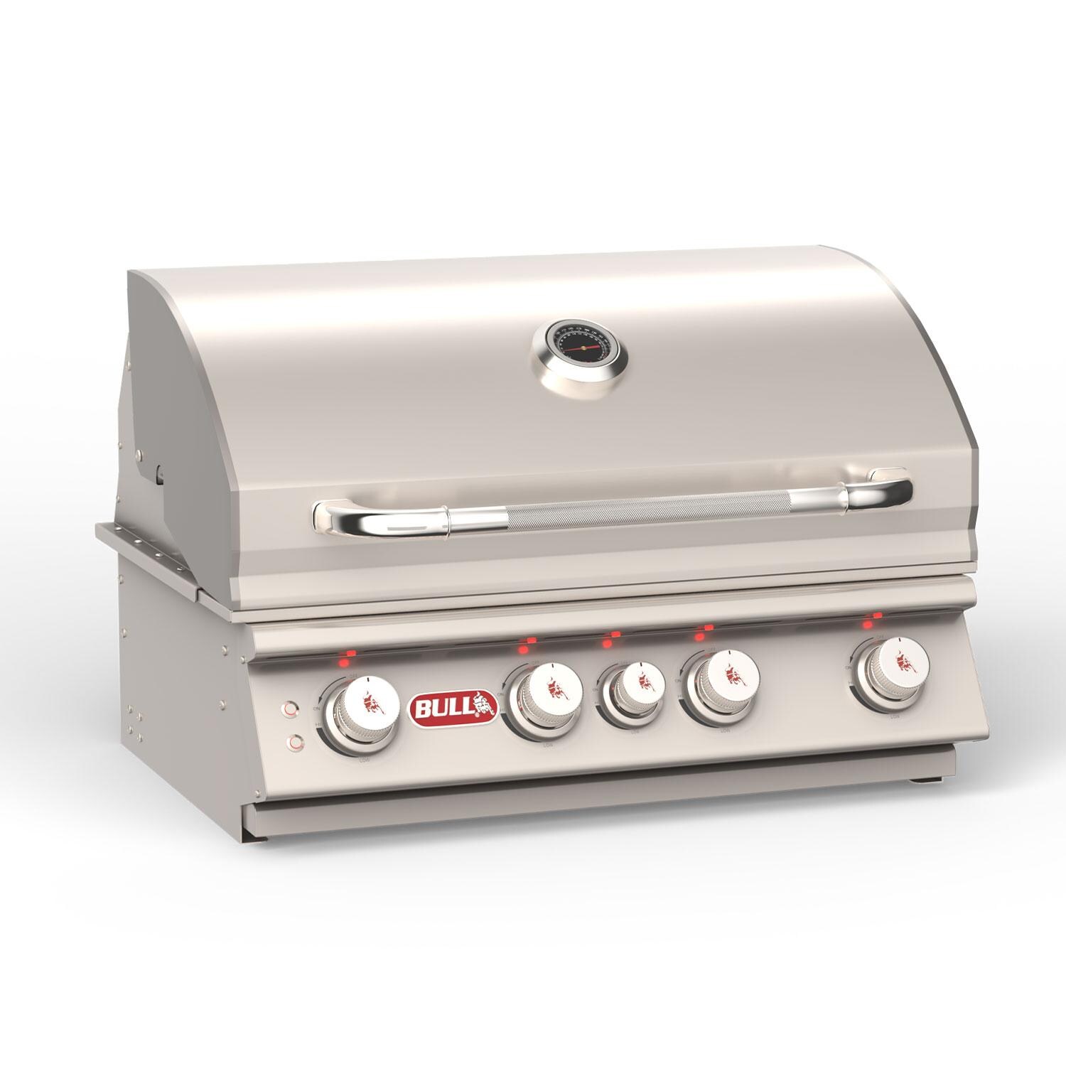 Bull 47629 Angus 30-in 4-Burner Built-In Natural Gas Grill - White Background thumbnail
