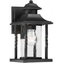 Savoy House Dorado One Light 11-Inch Wall Lantern - Textured Black - 5-1230-BK image
