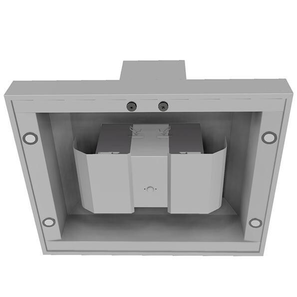 Vent-A-Hood EPIH18-236 SS 36-Inch Euroline Pro Series 550 CFM Island Range Hood & Duct Cover for 8 ft Ceilings - Underside thumbnail