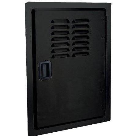 Fire Magic Legacy 14Inch Black Louvered Single Access Door Vertical
