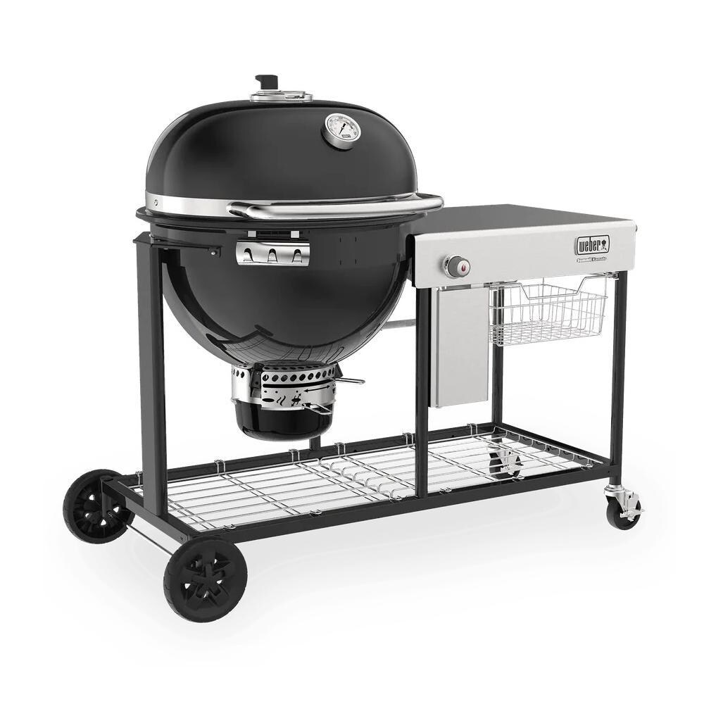 Weber 18501101 Summit 24-Inch Kamado S6 Charcoal Grill Center - Right View thumbnail
