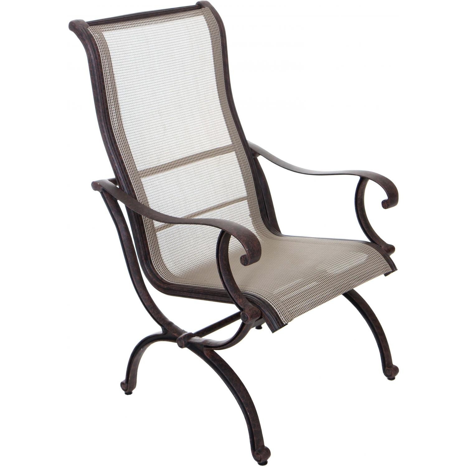 Lombardy Sling Patio Dining Chair BBQGuys