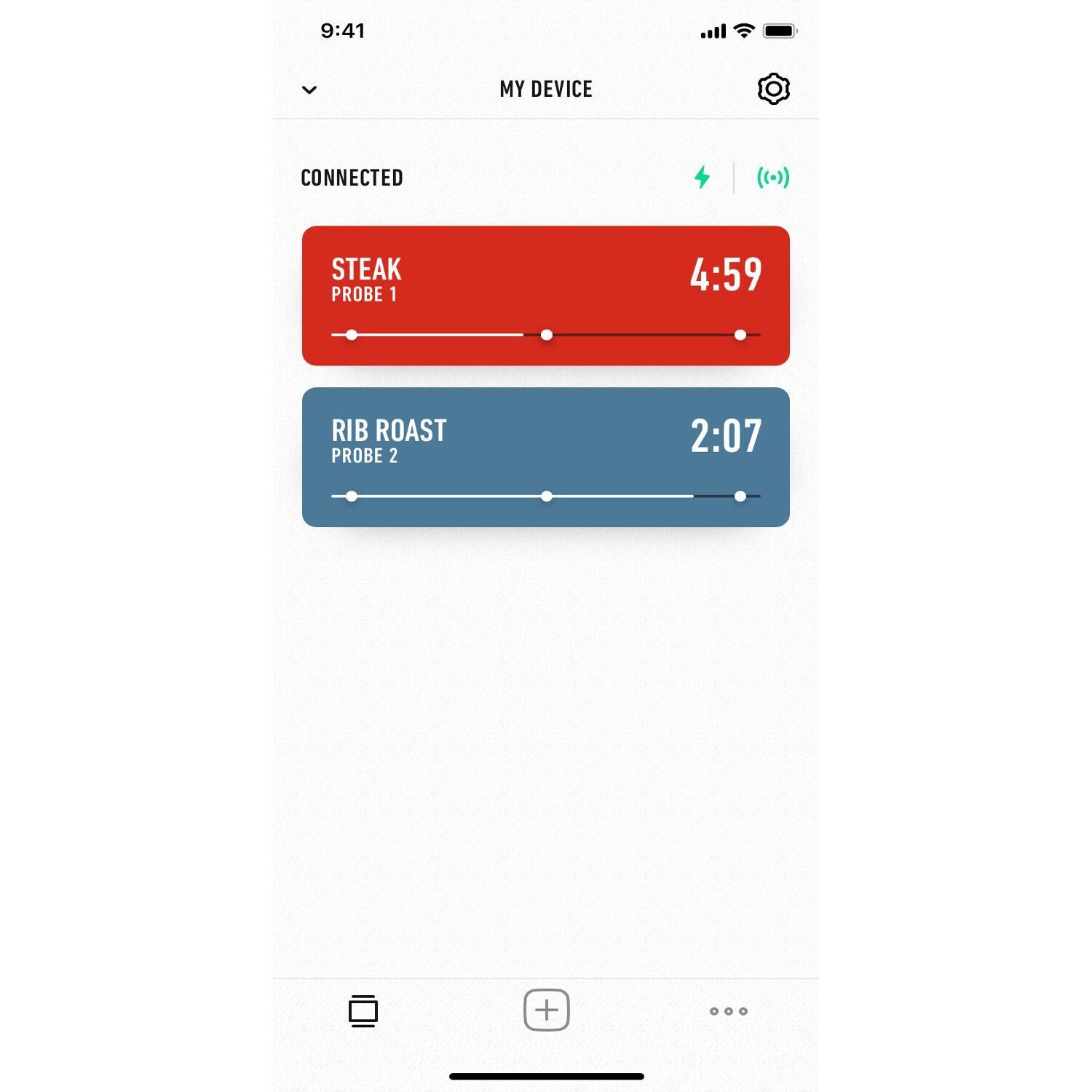 Weber 3201 Connect WiFi-Enabled Smart Grilling Hub - Weber Connect - Probe Temperature thumbnail