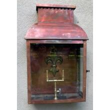Regency GL32 Flambeau Grande Propane Gas Light With Open Flame Burner And Manual Ignition On Wall Mount image