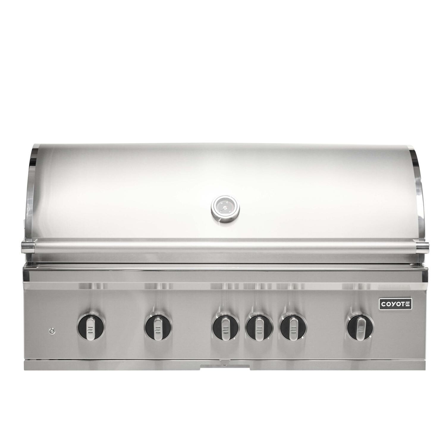 Coyote Outdoor Living 42 Inch SL-Series Built-In Natural Gas Grill - Closed - White Background thumbnail