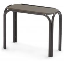 Telescope Casual 25 X 11 Inch Rectangular Aluminum Chaise Table With MGP Top - Textured Kona