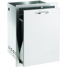 Summerset 24-Inch Roll-Out Stainless Steel Single Trash / Recycling Bin - SSTD1-20 image