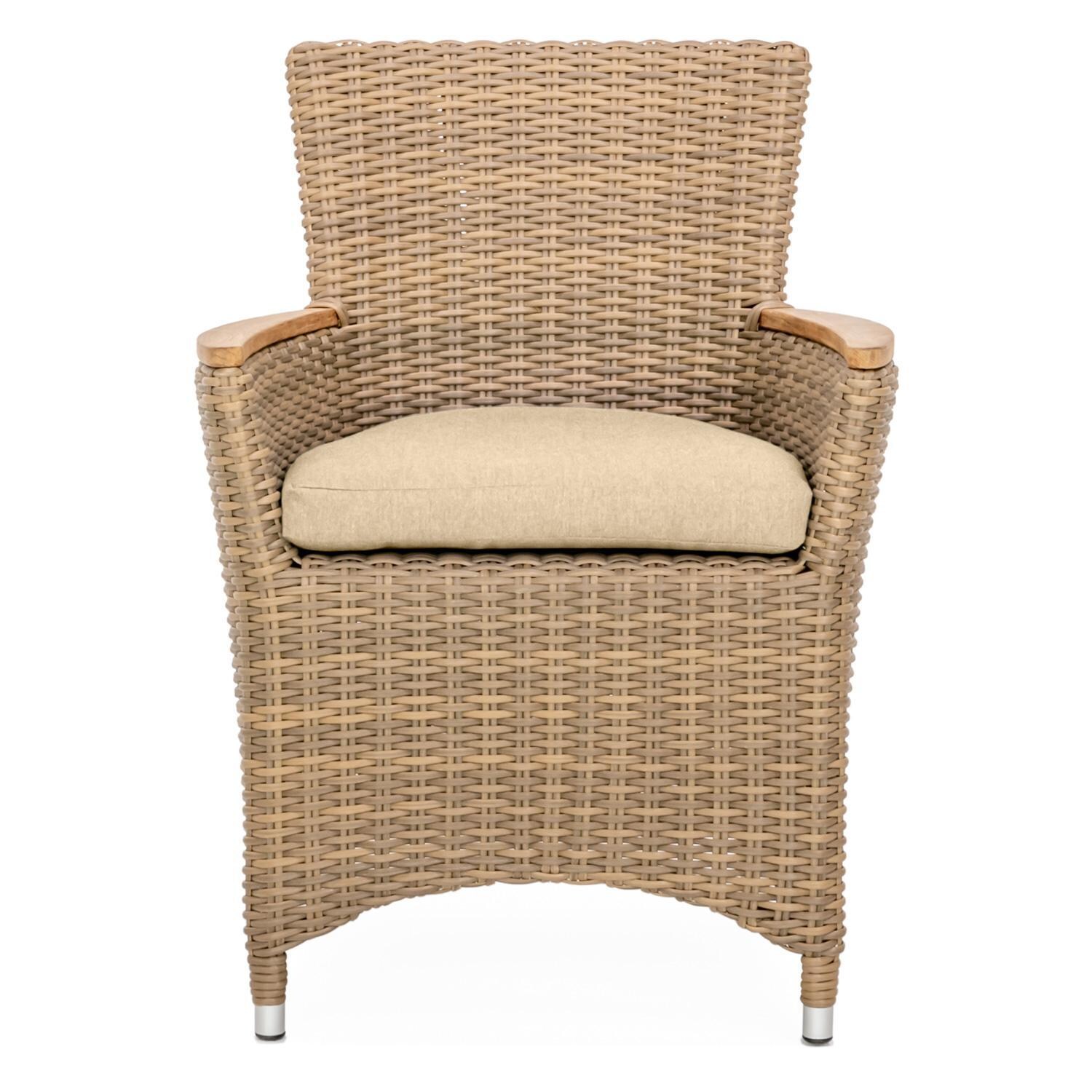 Teak + Table Havana Dining Chair - White Background thumbnail
