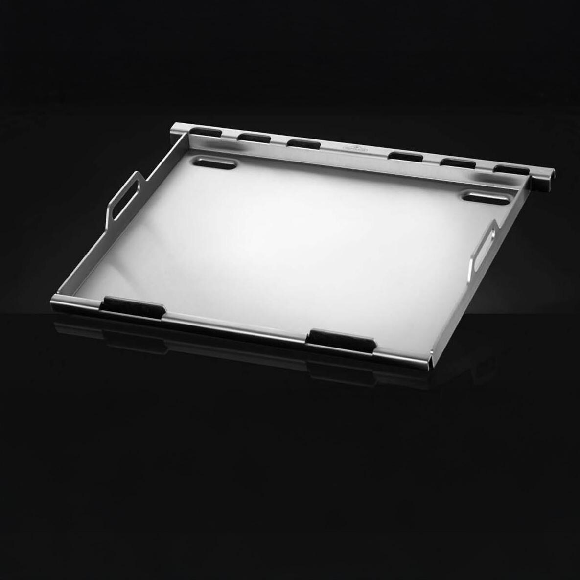 Napoleon 56093 Stainless Steel Griddle Insert for all Rogue and Freestyle 425 - Angled View - White Background thumbnail