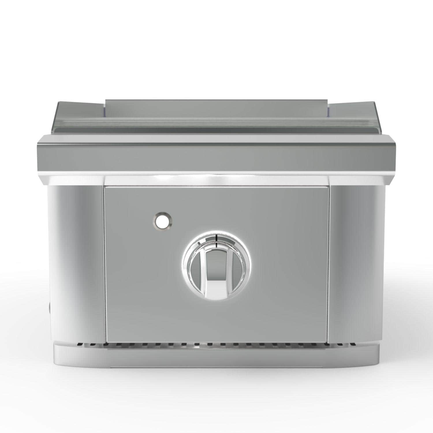 Wildfire Outdoor Living Wildfire Ranch Pro 15-in 1 Burner 304 SS Propane Side Griddle w/ Brushed Stainless Knob - WFSDGRD-SS-LP + KB1-BS