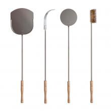 Alfa 4-Piece 35-Inch Pizza Peel Set - AFISETP90