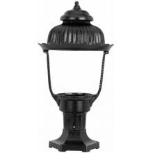 American Gas Lamp Works GL1700 Cast Aluminum Manual Ignition Natural Gas Light With Dual Mantle Burner And Pedestal Mount image