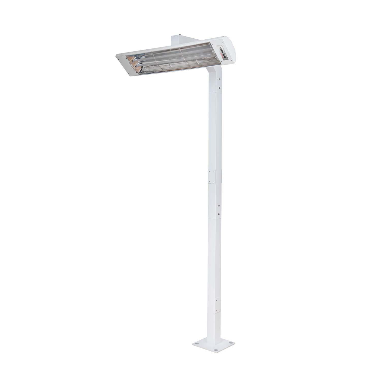 Eurofase 8 Ft. Single Pole Mount For 39 Inch Heaters - White - EF3908PMW