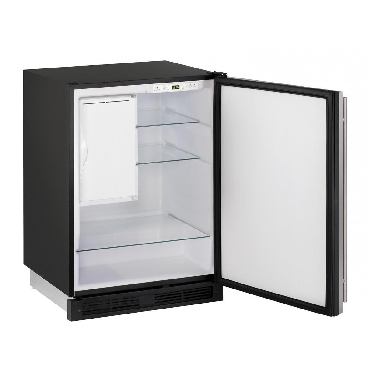 U-Line CO1224FS Stainless Refrigerator: Interior View thumbnail