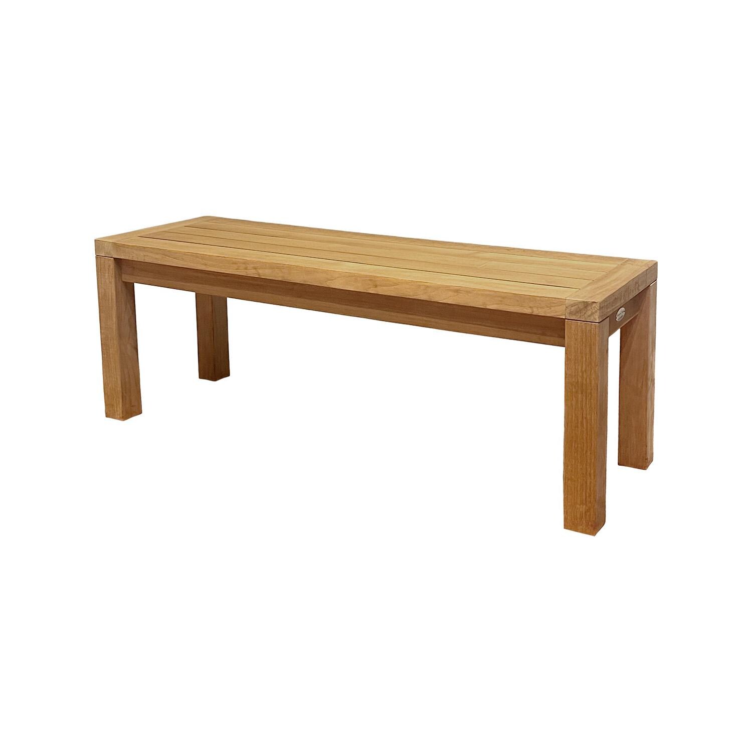 48 Inch Teak Dining Bench by Royal Teak Collection