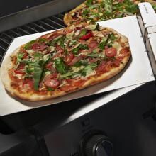 Broil King 25-Inch Stainless Steel Pizza Peel With Folding Handle image
