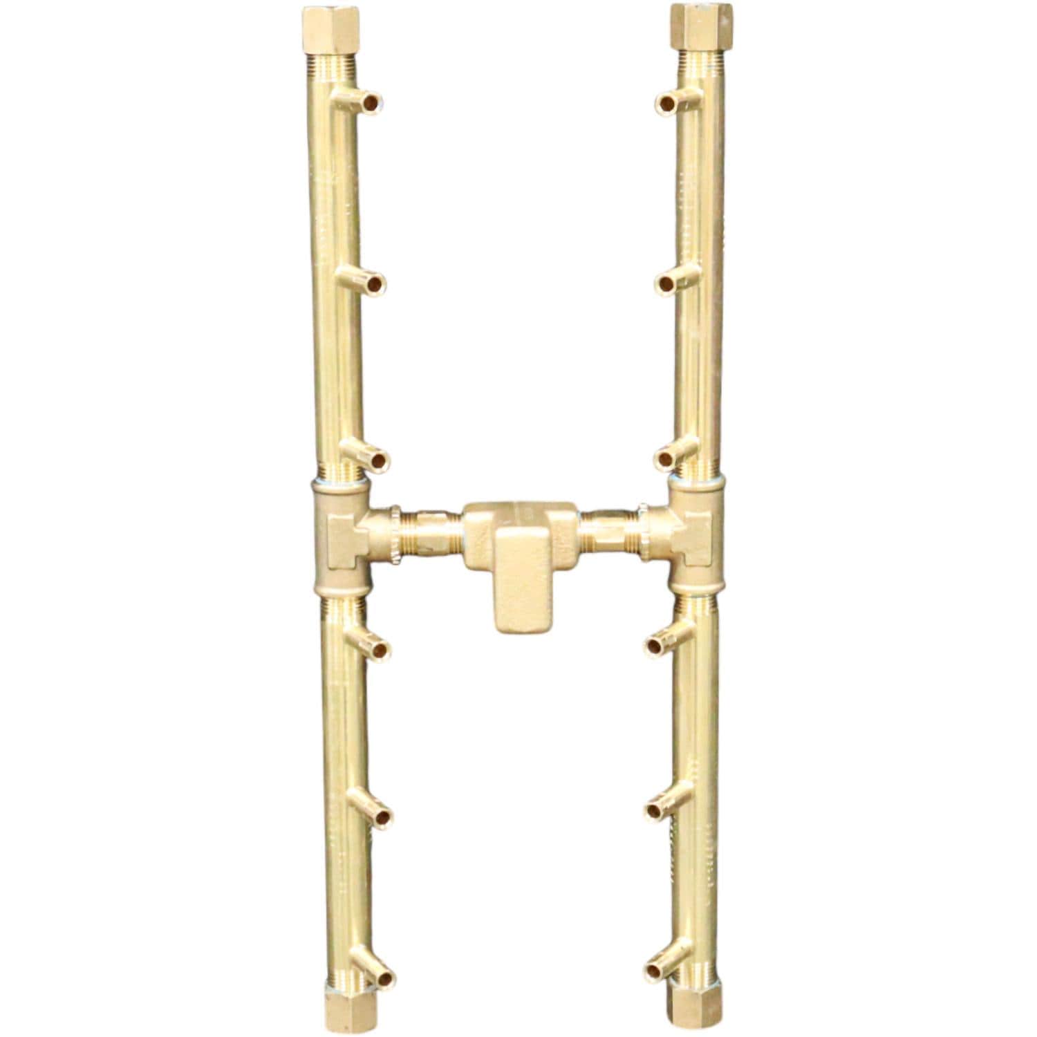 Warming Trends 18 X 7 Inch H-Style Brass Natural Gas/Propane Burner
