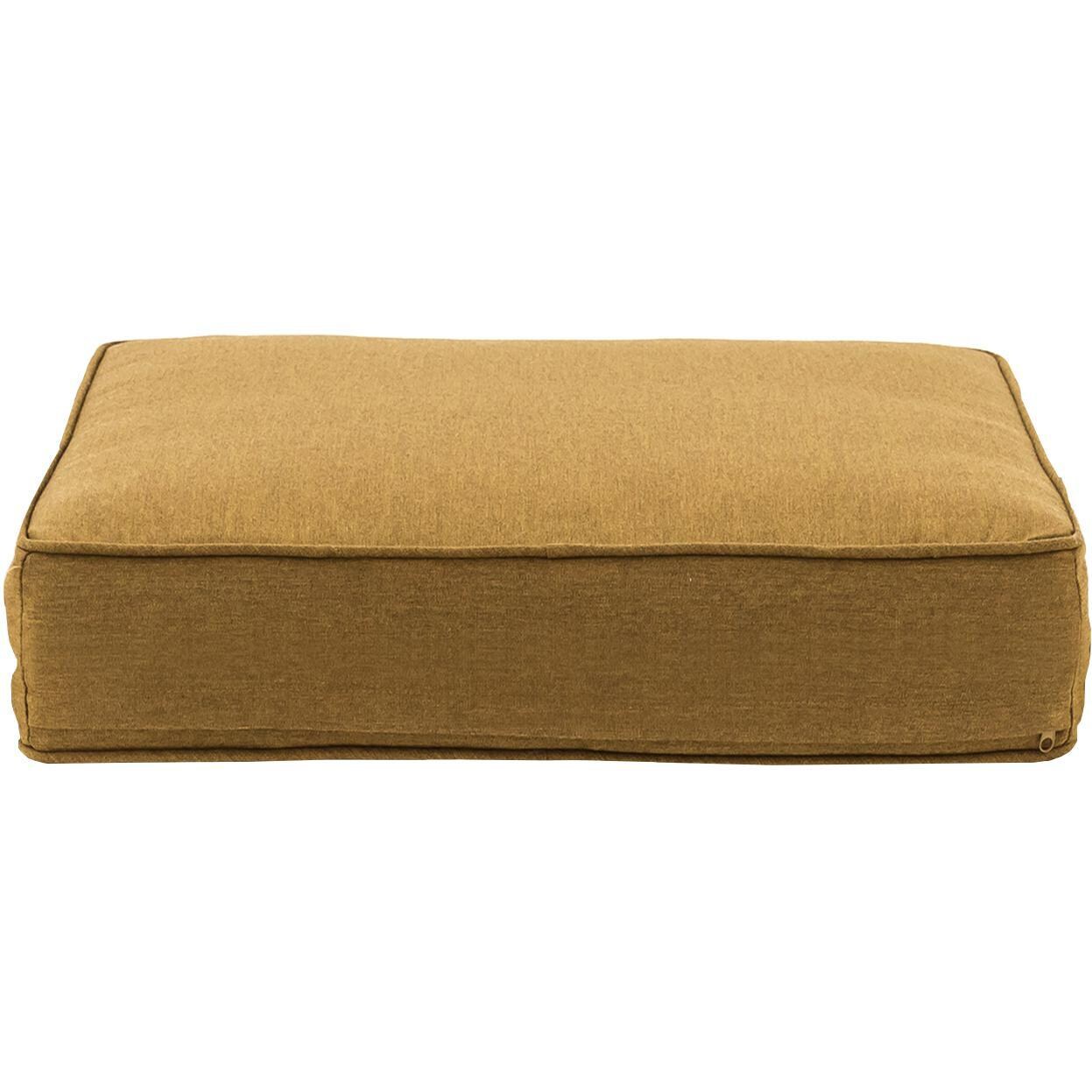 Evangeline NLG207 Ottoman Cushion - Sunbrella Canvas Teak thumbnail