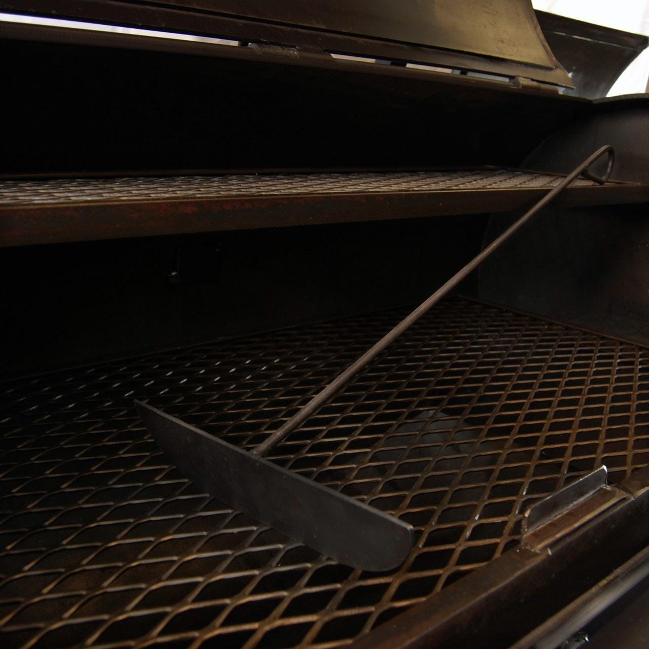 Old Country BBQ Pits Brazos Loaded 35Inch Offset Charcoal Smoker w