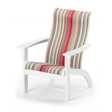 Adirondack MGP Outdoor Lounge Chair With Sling Seating By Telescope Casual - Fiesta image