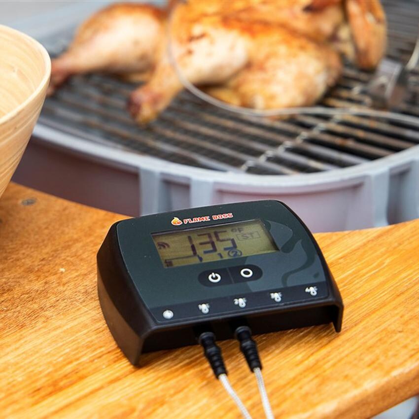 Flame Boss - FBT - Flame Boss Wi-Fi Thermometer - Monitoring Food thumbnail
