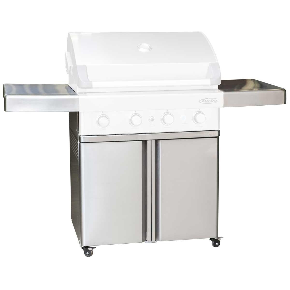 Turbo Grill Cart For 32-Inch Grills & Griddles - 4BRNCART