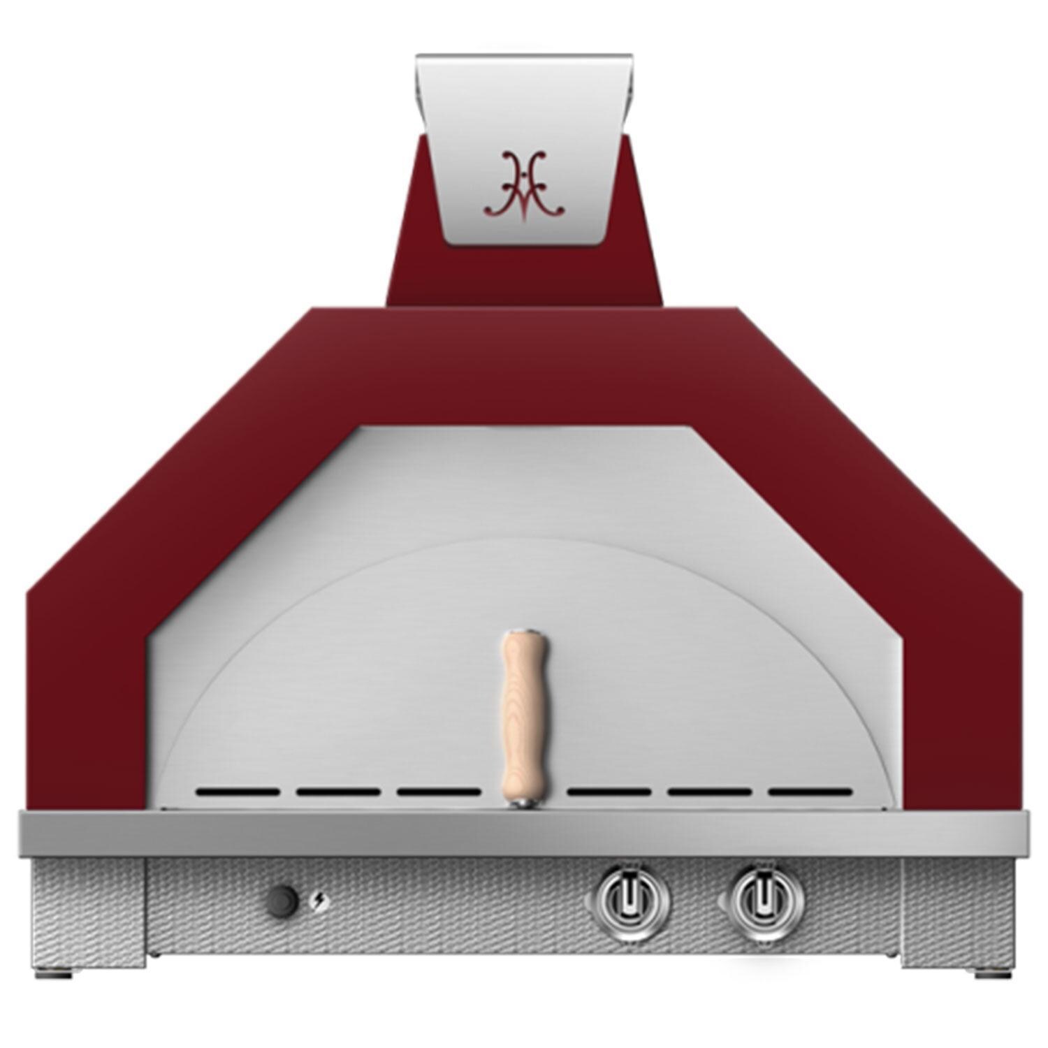 Hestan Campania 33-in Natural Gas Pizza Oven w/ Color Kit in Tin Roof - Display - White Background thumbnail