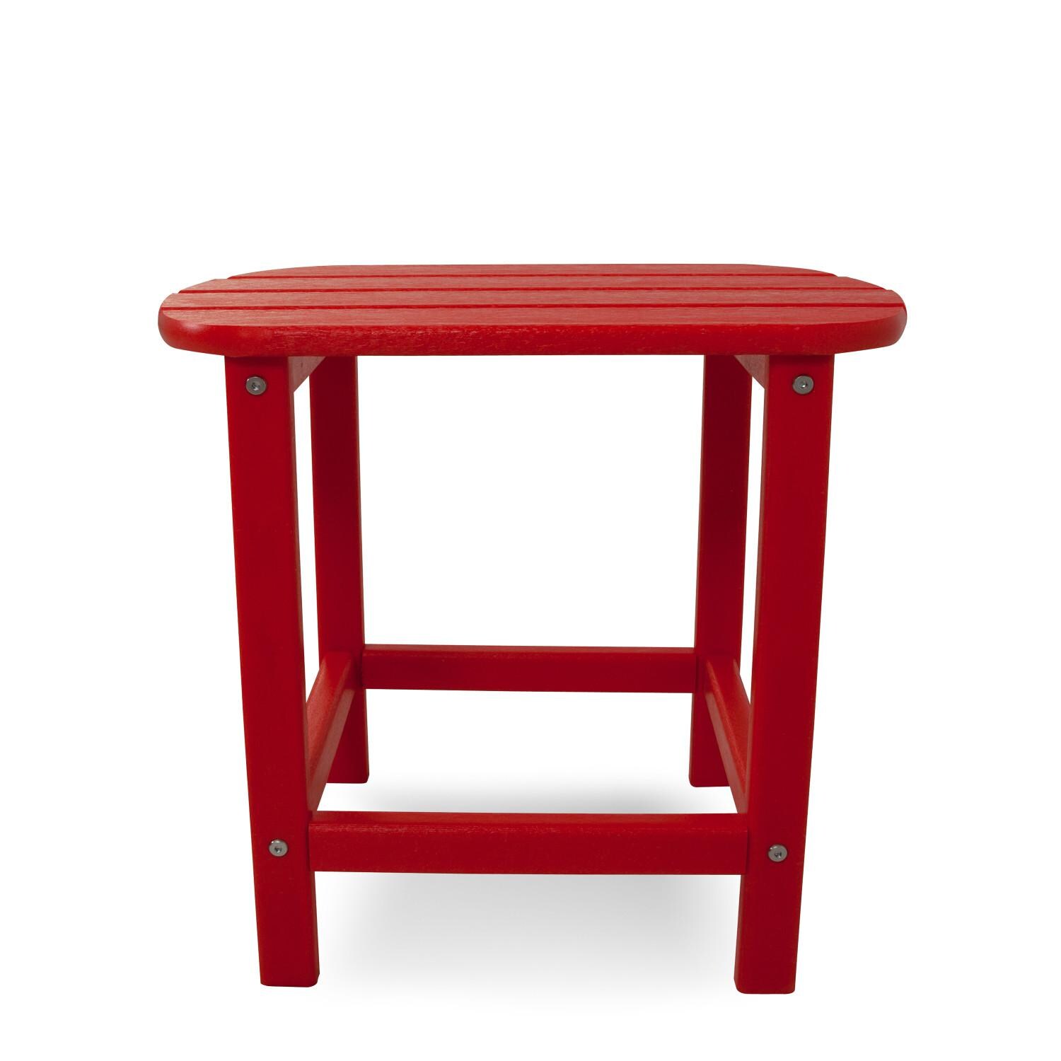 POLYWOOD SBT18SR South Beach 19 X 15-Inch Side Table - Front View thumbnail