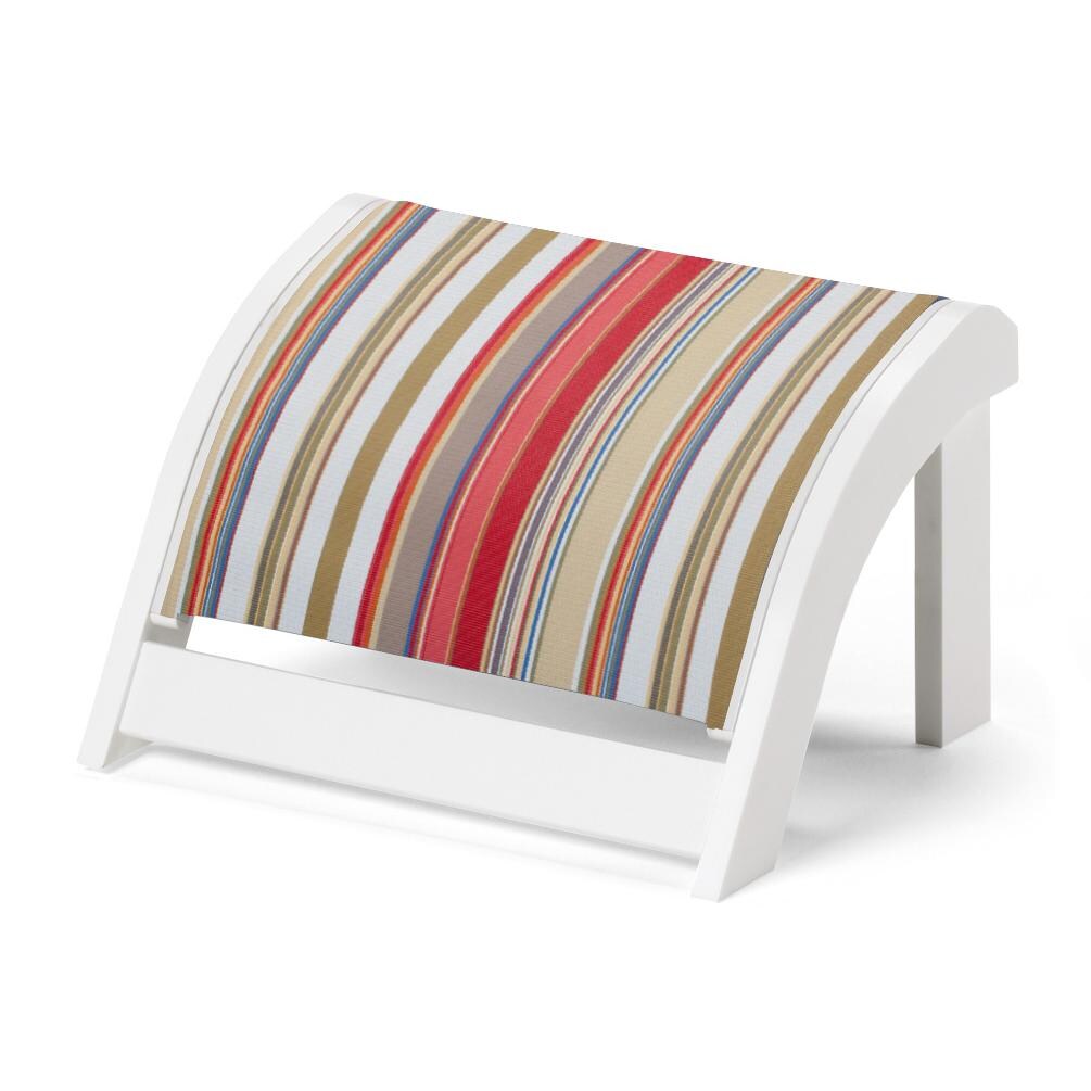 Adirondack MGP Patio Ottoman With Sling Seating By Telescope Casual - Fiesta thumbnail