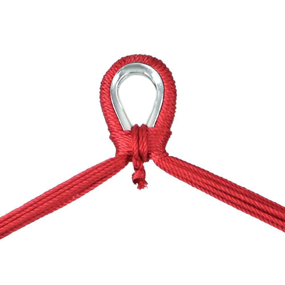 Ultimate Patio Extra Large Hanging Caribbean Hammock Chair - Red - Hook