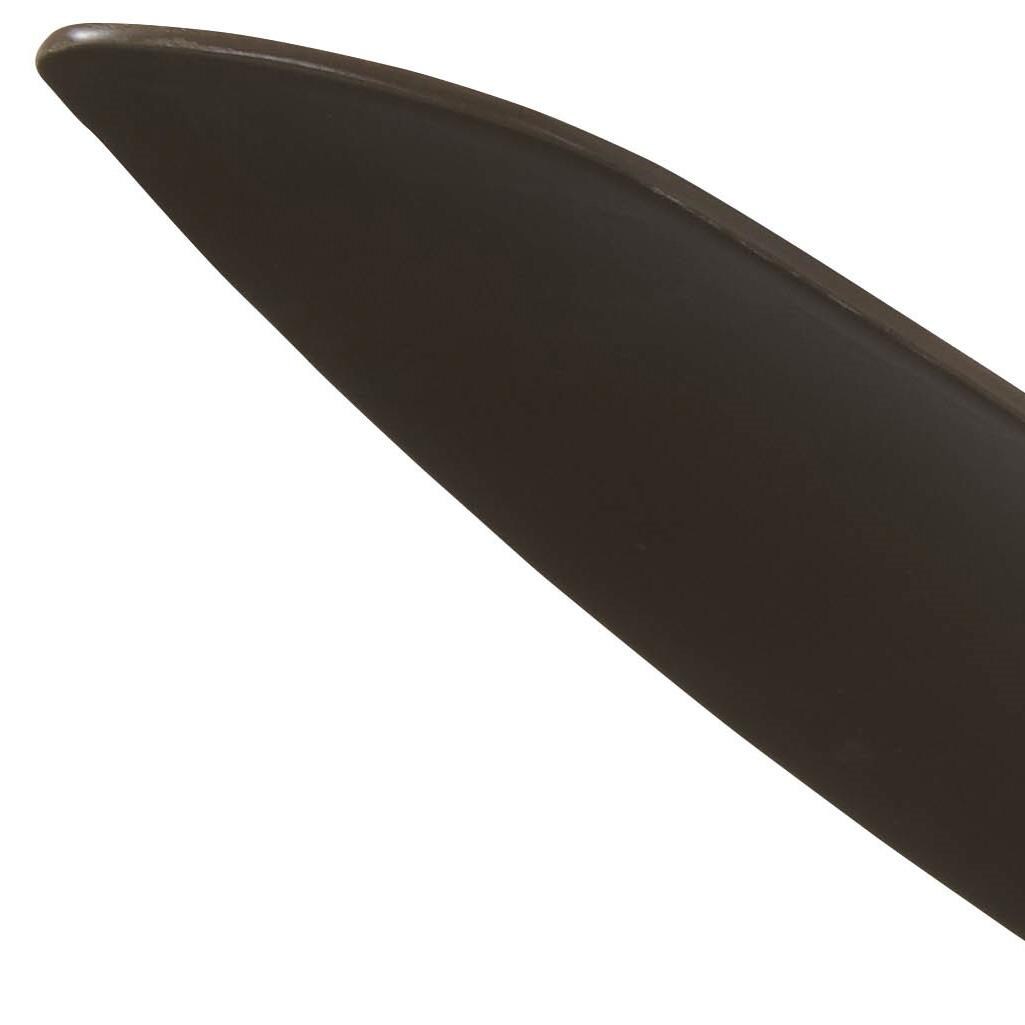 Minka-Aire F465L-ORB Concept IV 54-Inch 3-Blade LED Smart Ceiling Fan in Oil Rubbed Bronze Finish w/ Oil Rubbed Bronze Blades & Etched Opal Glass - Close Up thumbnail