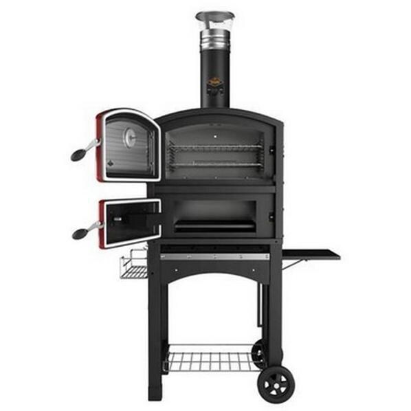 Outdoor WoodFired Pizza Oven Red BBQGuys