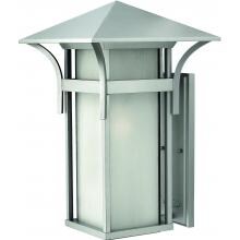 Hinkley Lighting Harbor One Light 21-Inch LED Outdoor Wall Light - Titanium - 2579TT-LED