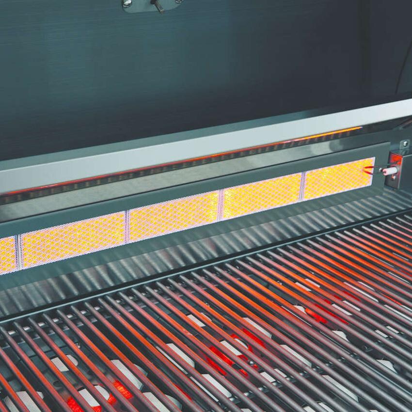 Summerset SIZPRO32-LP Sizzler Pro 32-Inch 4-Burner Propane Grill W/ Rear Infrared Burner - Rear Burner thumbnail