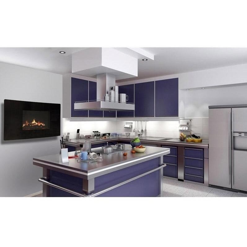 Celsi GL2029USC Curved Electric Wall Mount Fireplace Wall Mounted View thumbnail